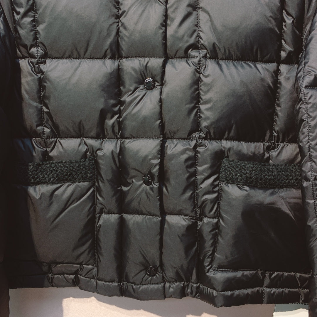 Moncler 25 Plaid Down Jacket Polyester 301730