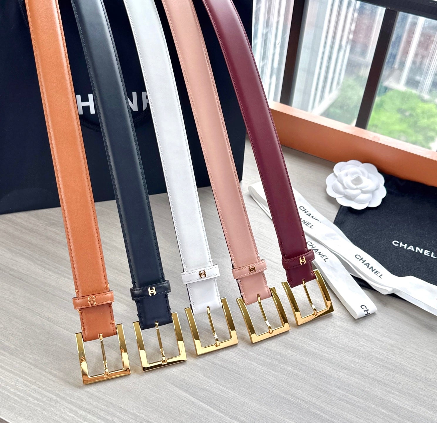 Chanel 2026 Belt 3.0cm Gold Buckle