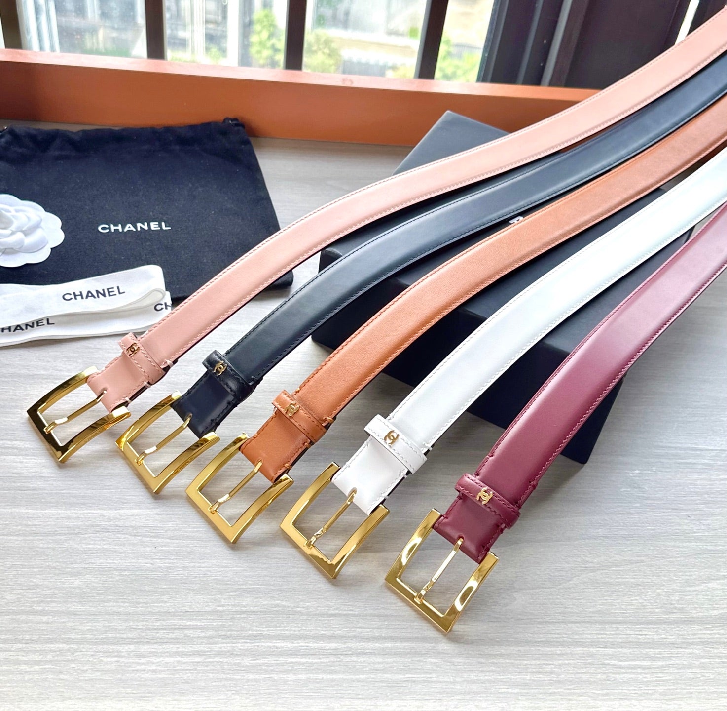 Chanel 2026 Belt 3.0cm Gold Buckle