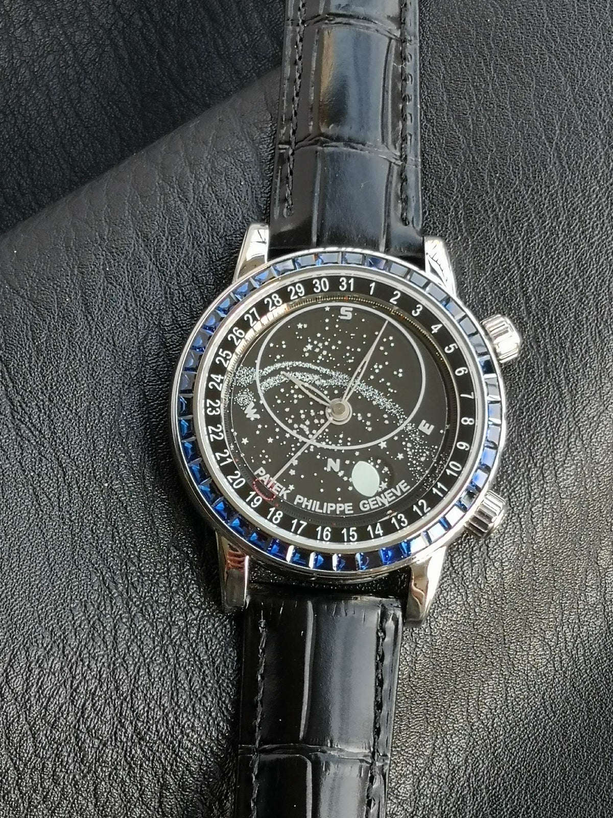 Patek Philippe Celestial Grand Complication 44mm Blue Gemstones Black Dial