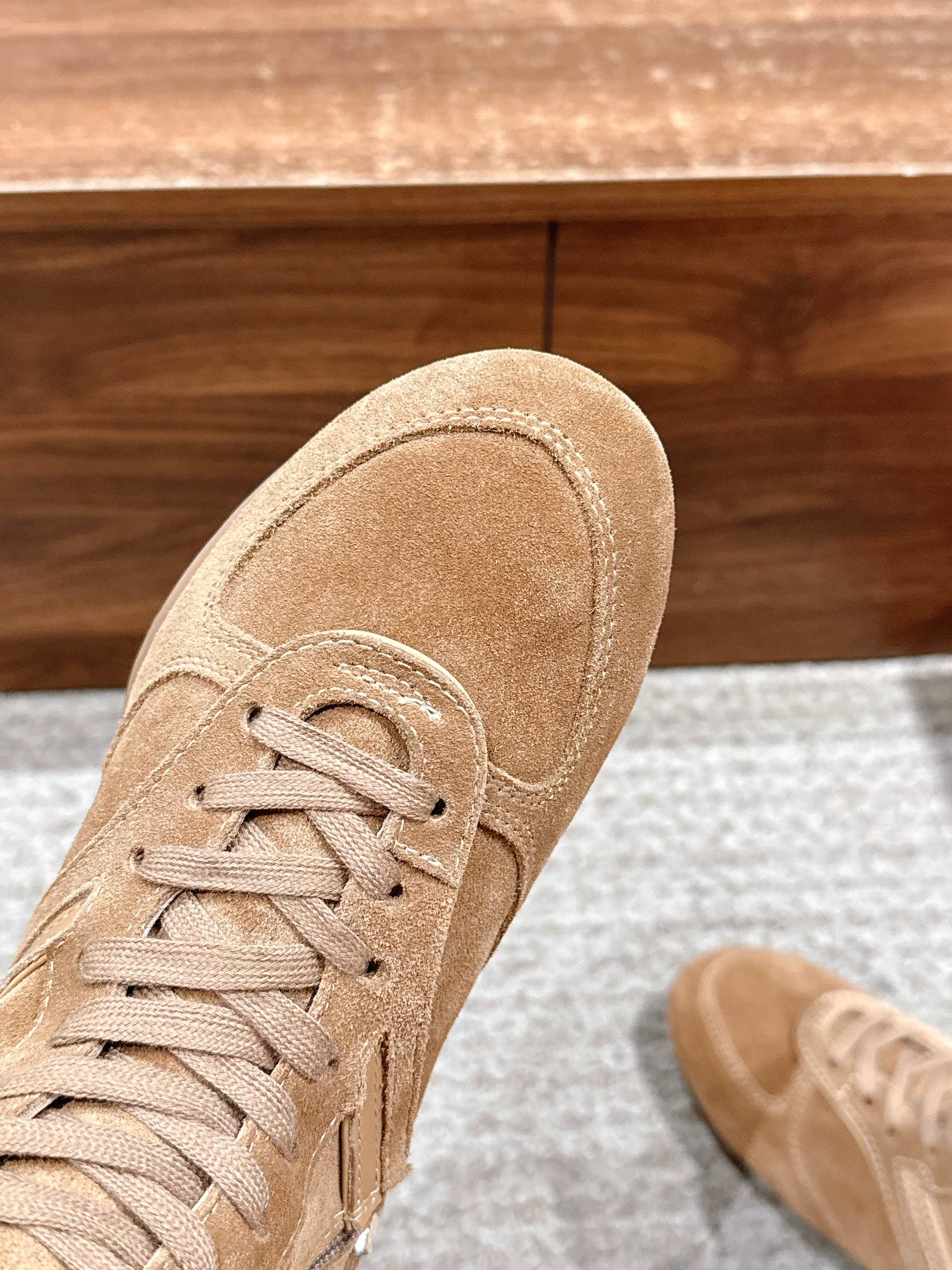 Miumiu 25 Boot Light Brown Suede Calfskin 553692