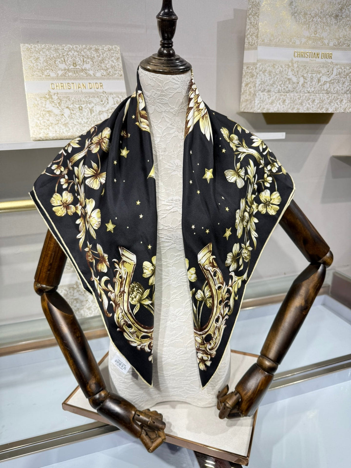 Dior 2026 Pegasus Scarf 90cm Silk 202674