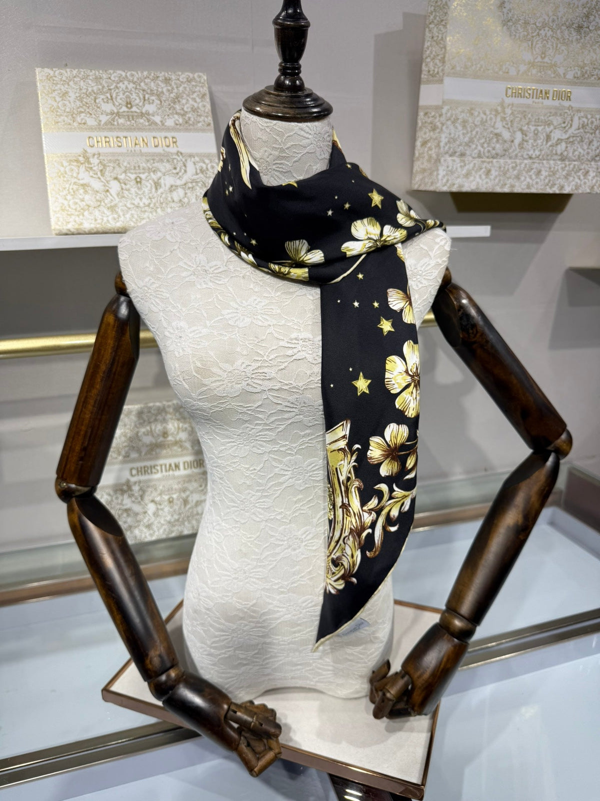 Dior 2026 Pegasus Scarf 90cm Silk 202674