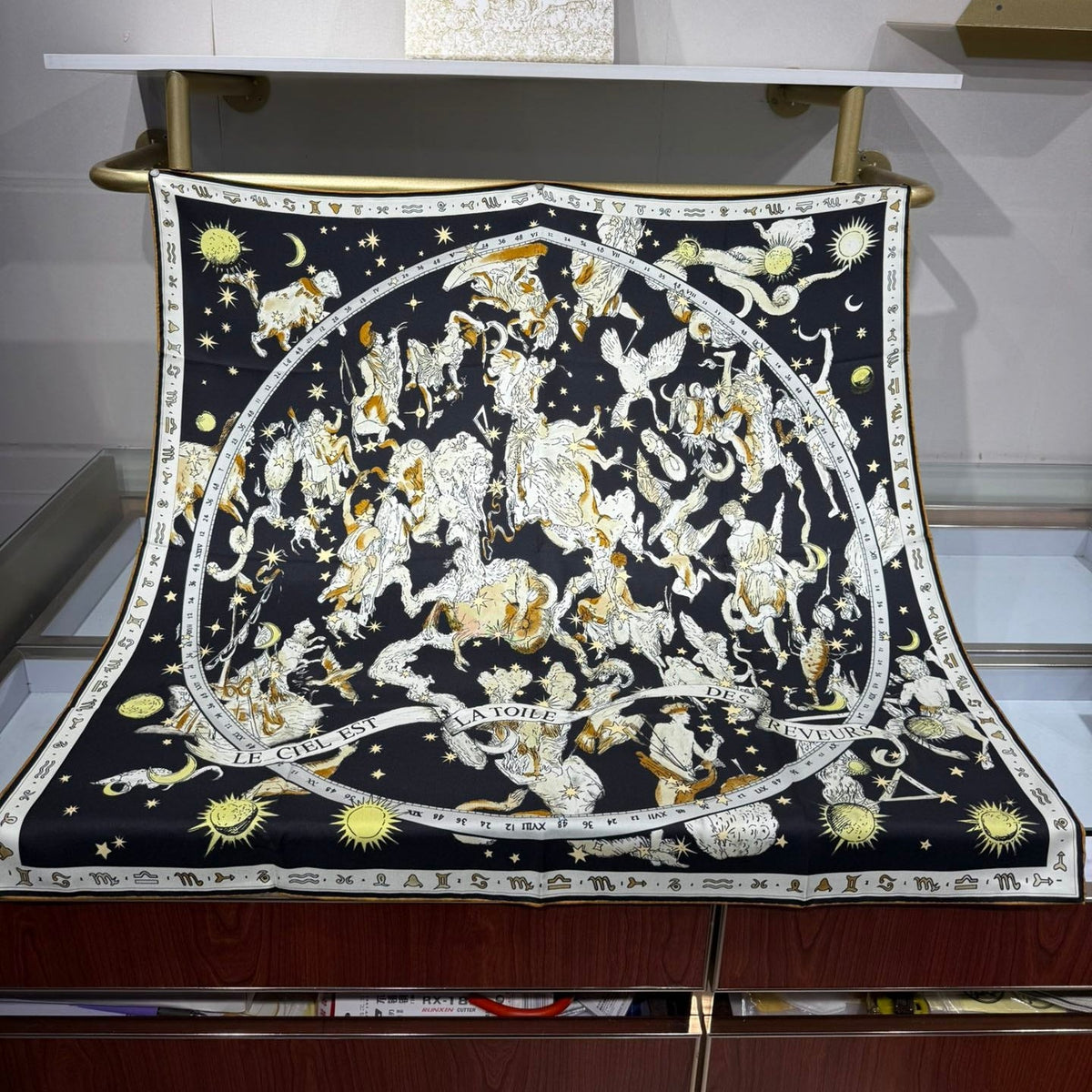 Dior 2026 Night of Dreams Scarf 90cm Silk 198297