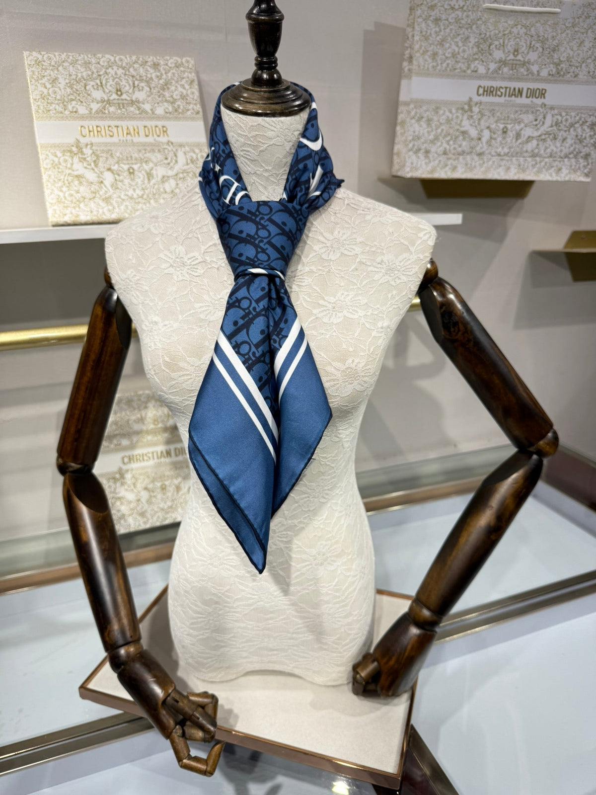 Dior 2026 Les Liaisons Scarf 90cm Silk 201079