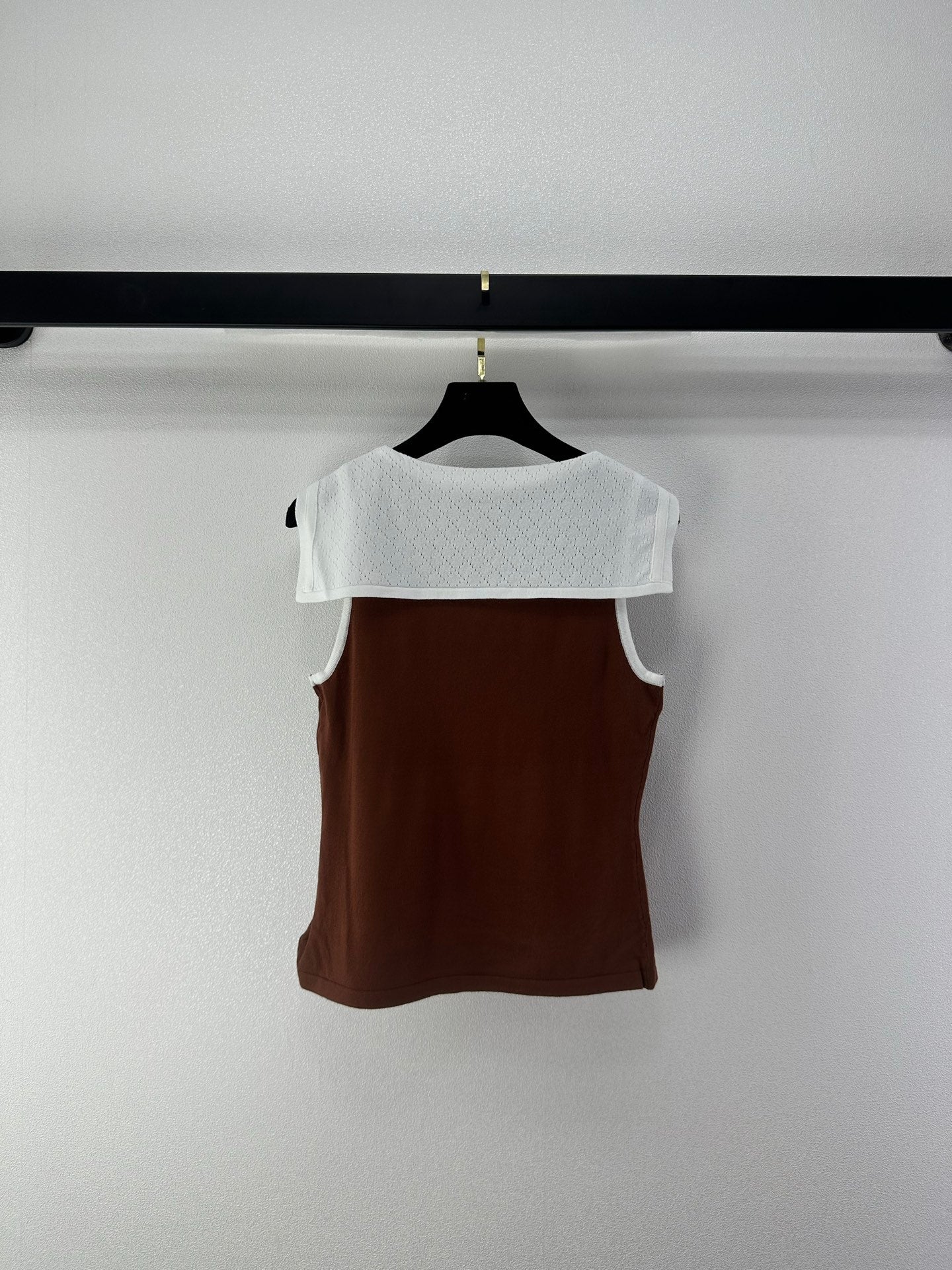 Miumiu 2026 Sailor Collar Bow Short-Sleeve Cotton 395594