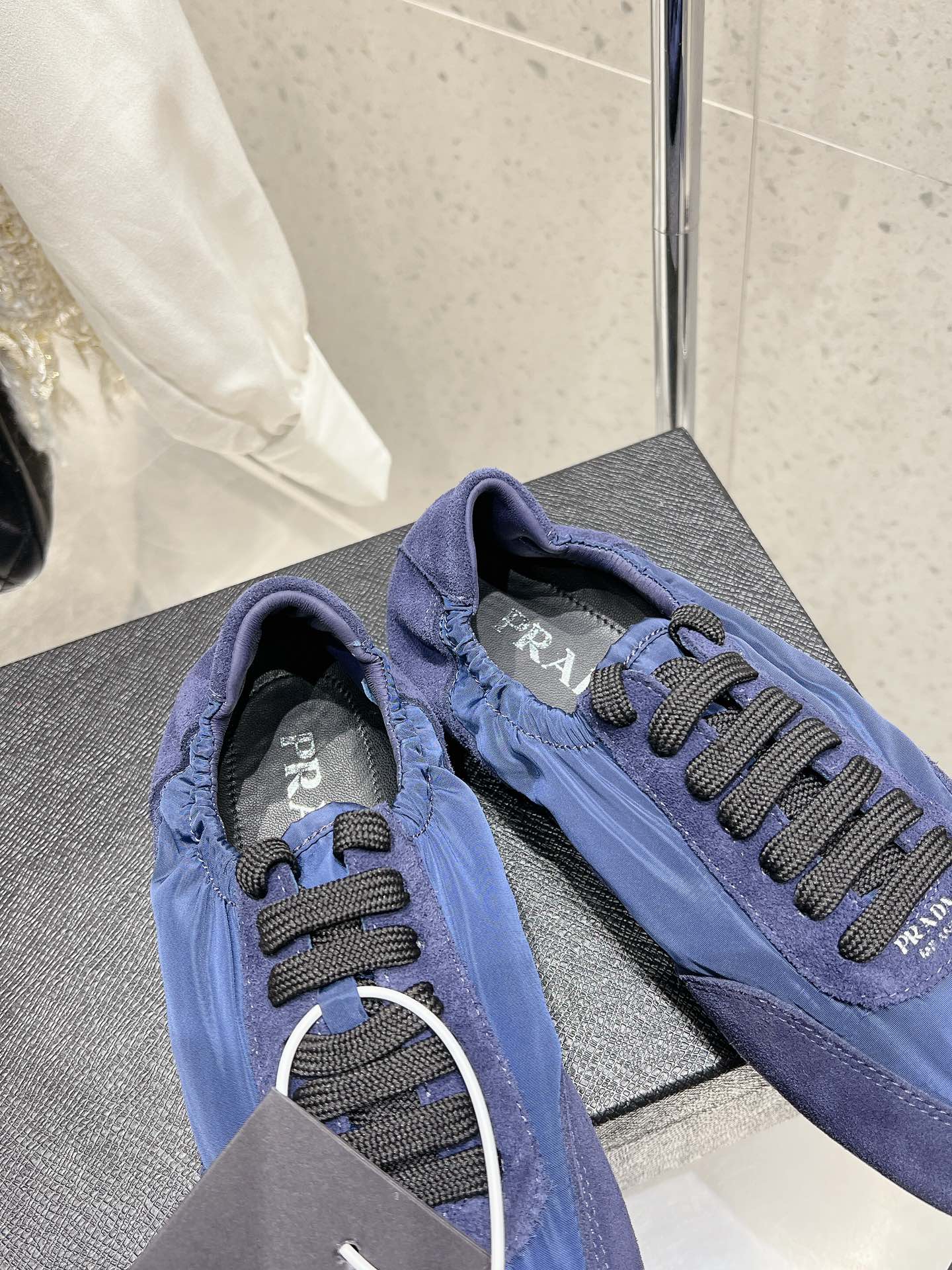 Pra 2025 Collapse Sneaker Blue Black Re-Nylon Suede 554280