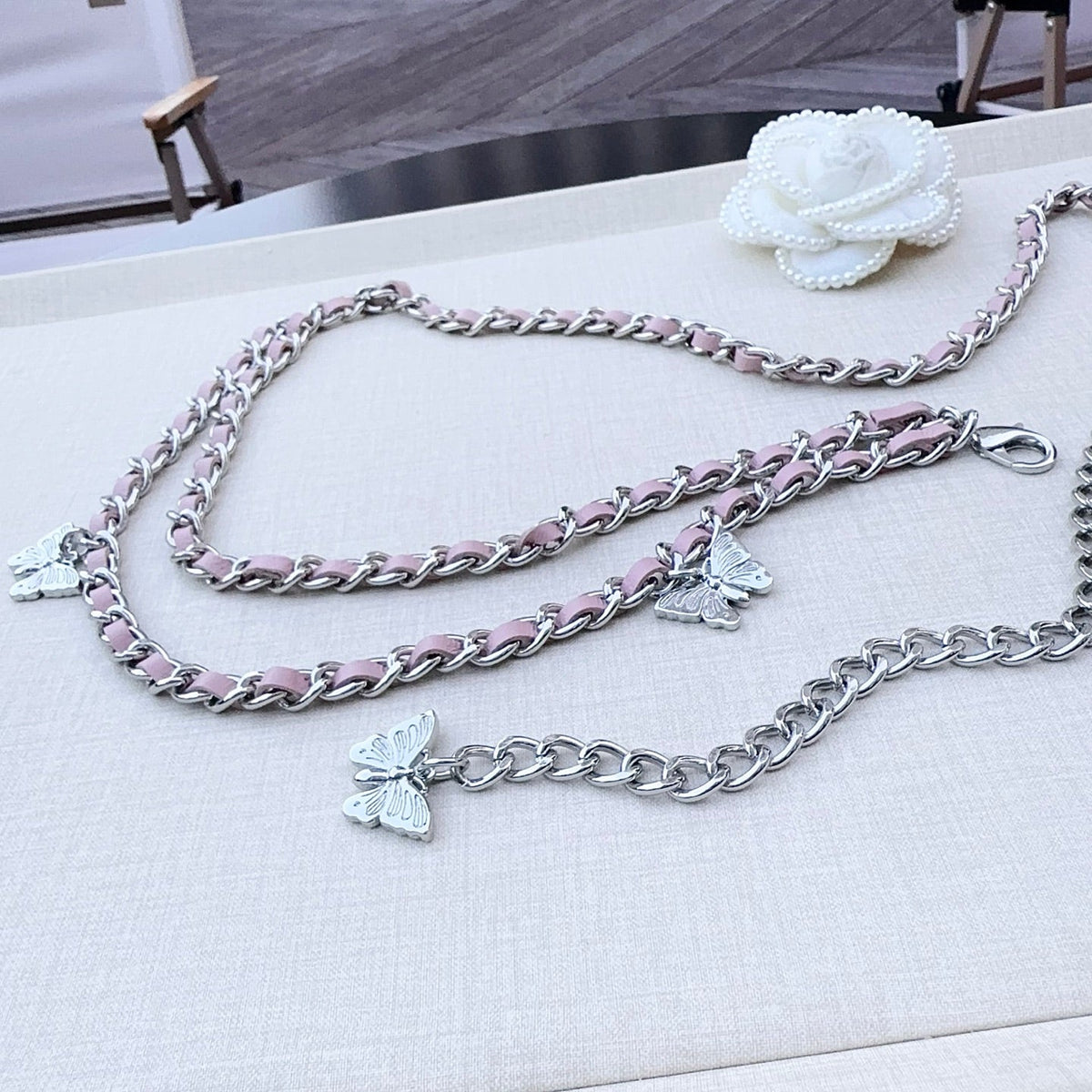 Chanel 2026 Butterfly Charm Belt 213864