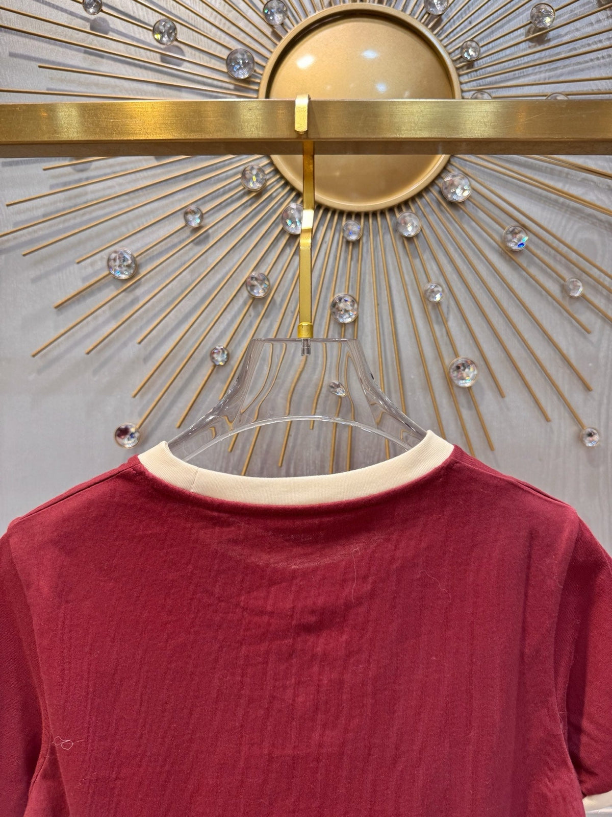 Miumiu 2026 T-shirt Red Cotton