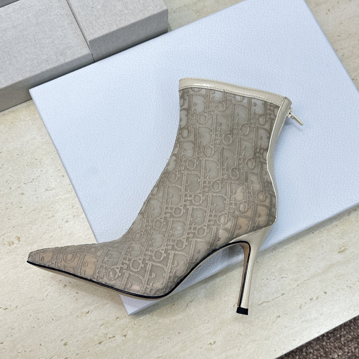 Dior 2026 Adiorable Ankle Boots 95mm Mesh 966531