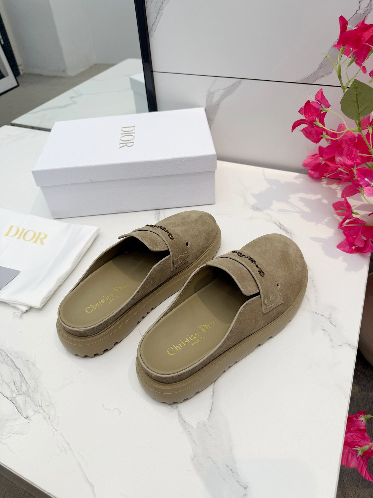 Dior 2026 Boy Mule Suede 965389