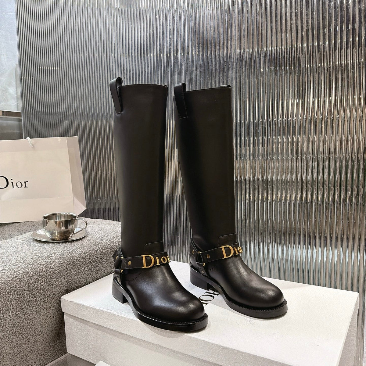 Dior 2026 High Boots Suede Calfskin 927511