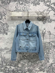 CD 25 Denim Jacket Light Blue Cotton