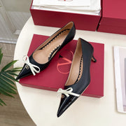 VT 25 Bepointy Pump 4.5cm Black Lambskin 325525