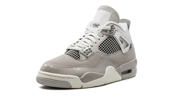 Nike Air Jordan 4 Frozen Light Gray Suede