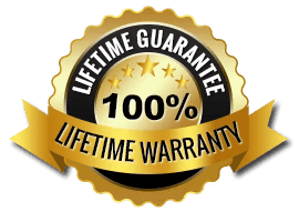 100% Lifetime Warranty