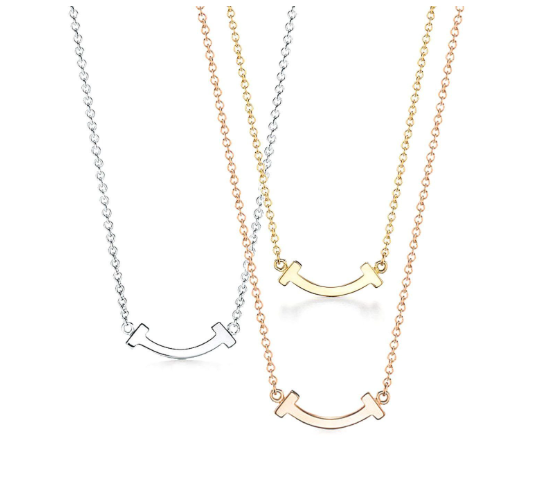 Tiffany&Co T smile Necklace