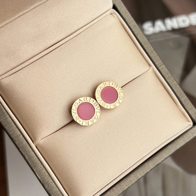 BVL EARRINGS CLUSTER PINK MOP