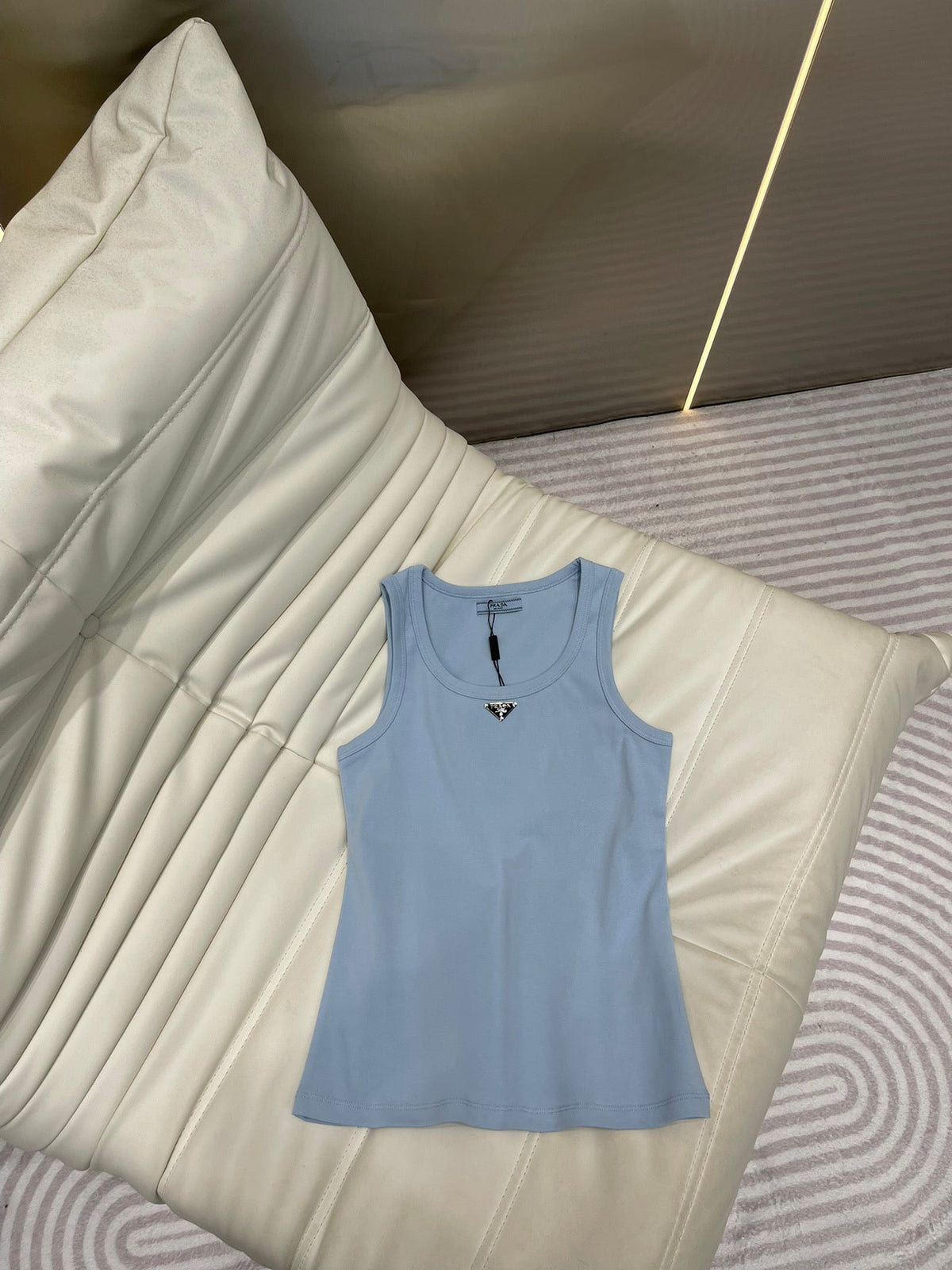 Pra Ribbed Knit Jersey Tank Top