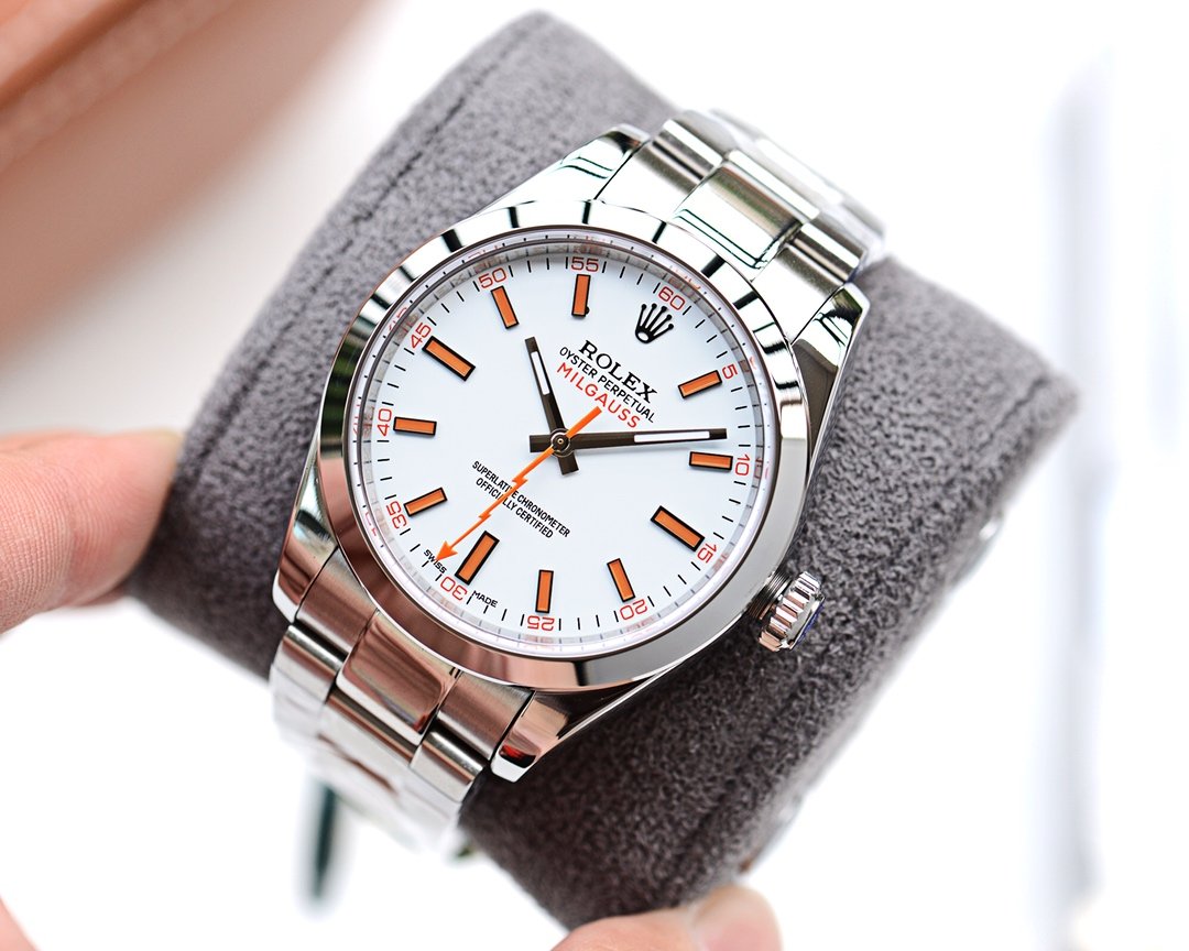 MILGAUSS STAINLESS STEEL WHITE DIAL